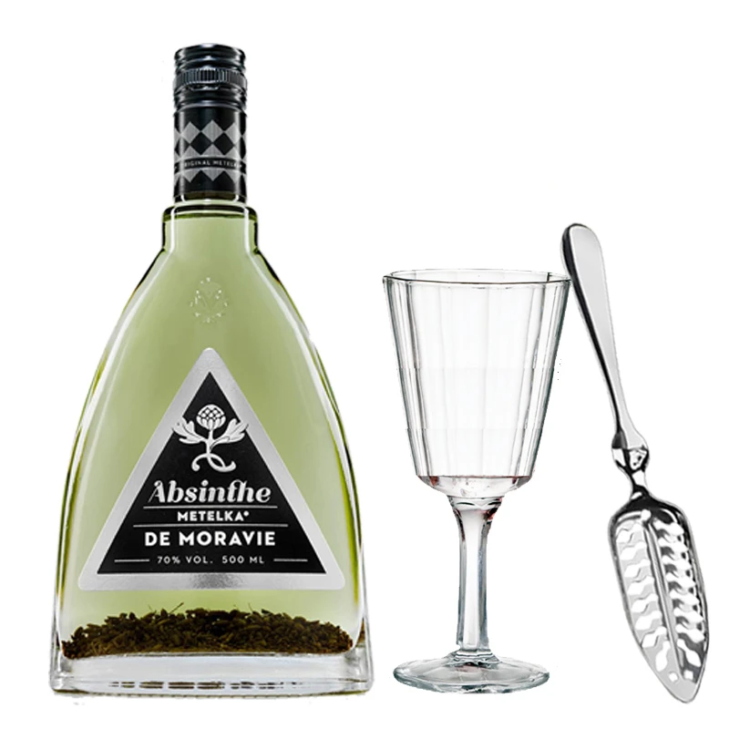 麦泰卡70度捷克进口苦艾酒500ml Metelka原瓶进口absinthe 高度酒