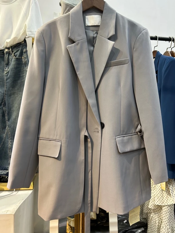 2024韩版西装外套百搭休闲时尚外套气质韩版小西装