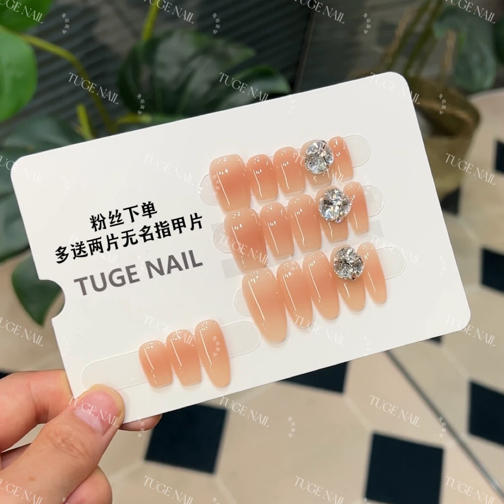 TugeNail “倾城之恋”【施家全华】12片 轻奢气质甲可拆卸穿戴甲-77