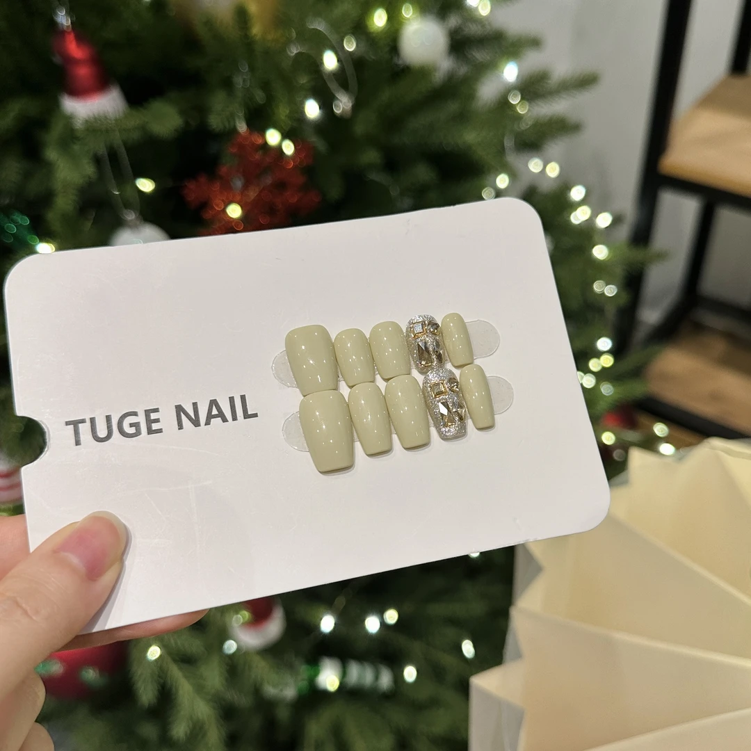 TugeNail“珍妮日记”夏季高级极简小众设计师美甲-小鱼儿