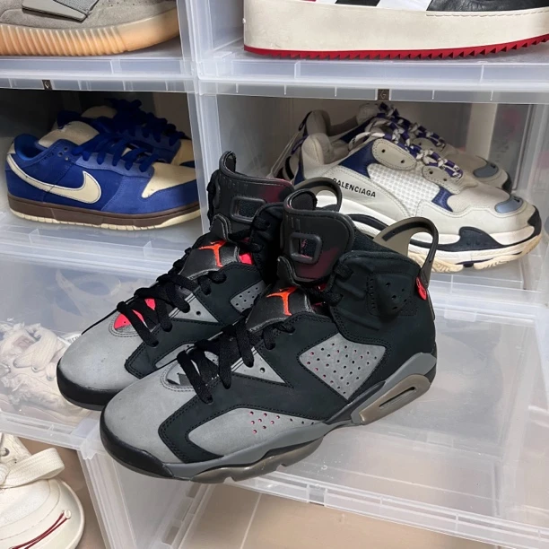 AJ6大巴黎 圣日尔曼 鞋码41/95新原盒/公价1639 CK1229-001