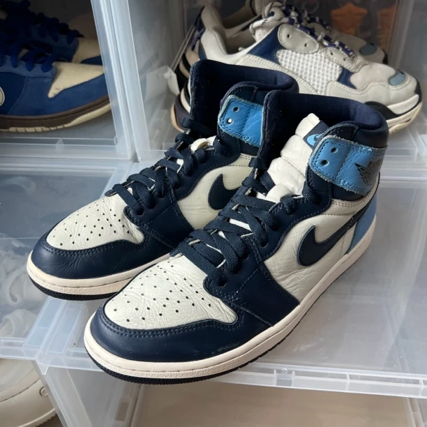 Aj1 黑耀石 鞋码42.5/9新/公价2149 555088-140