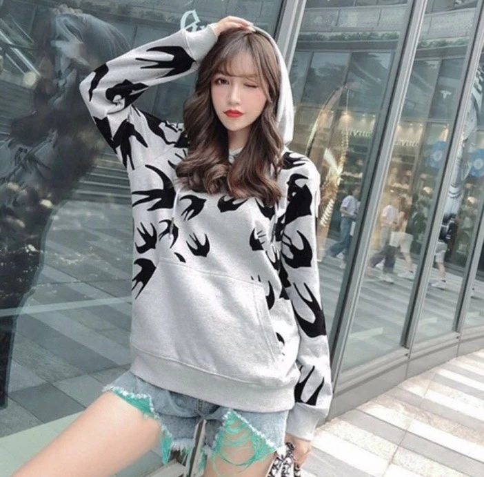 全新未使用 Alexander McQueen/亚历山大·麦昆 连帽卫衣XS码 1501