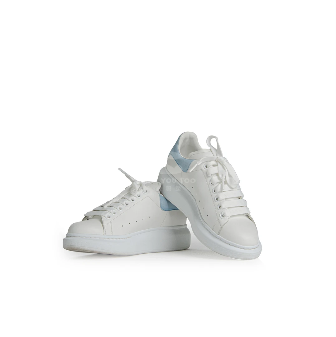 全新未使用 Alexander McQueen/亚历山大·麦昆 蓝尾38.5码 0605