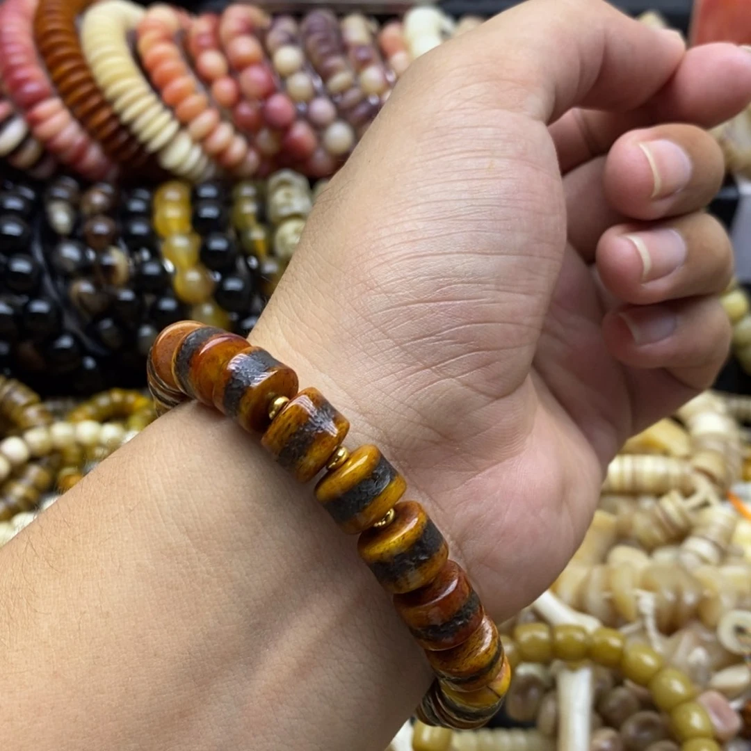 牛骨手串/手链精美人工养殖牛骨