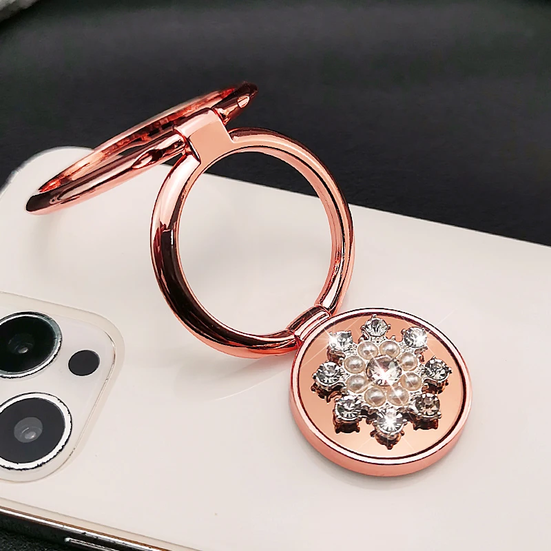 手机扣指环支架创意双环扣圈多功能金属折叠扣环手机壳手机支架