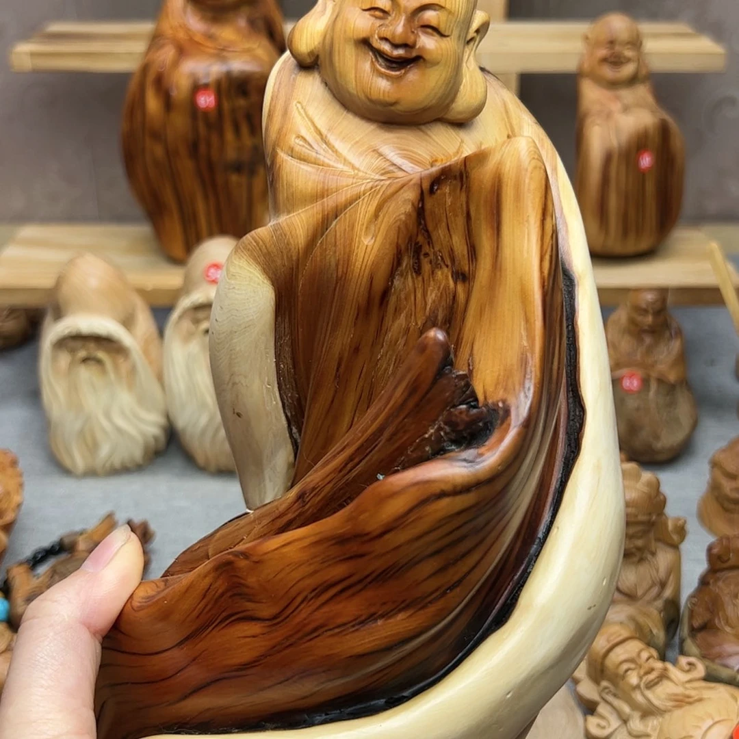 【闪购商品】木正**德柏木摆件手把件