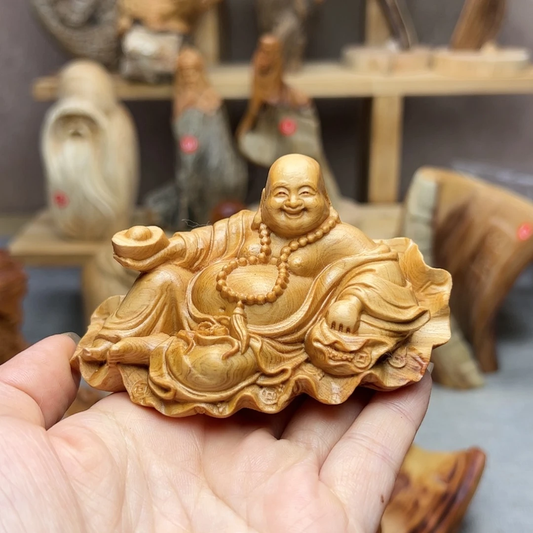 【闪购商品】柏木北****司柏木摆件手把件