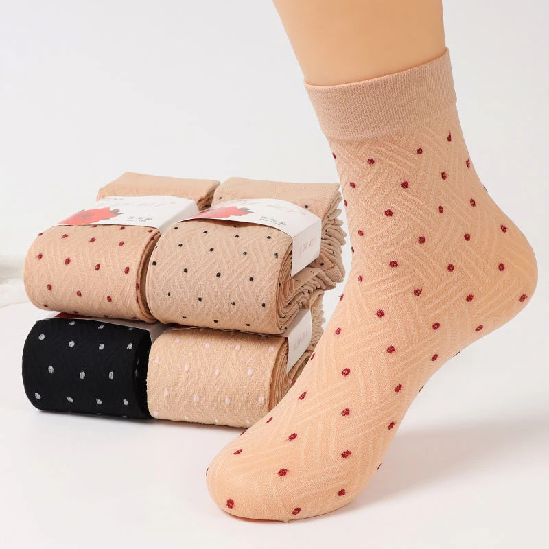 诸暨丝袜女短加厚中筒钢丝袜秋冬季保暖不透耐磨袜子女夏季薄款