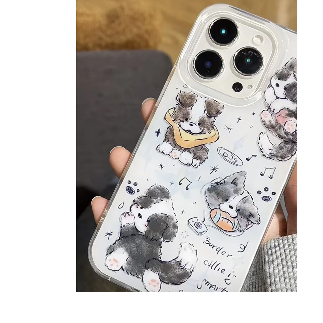 iPhone14苹果15pro手机壳13硅胶XSmax/xr/12女款11/7透明8plus/xs