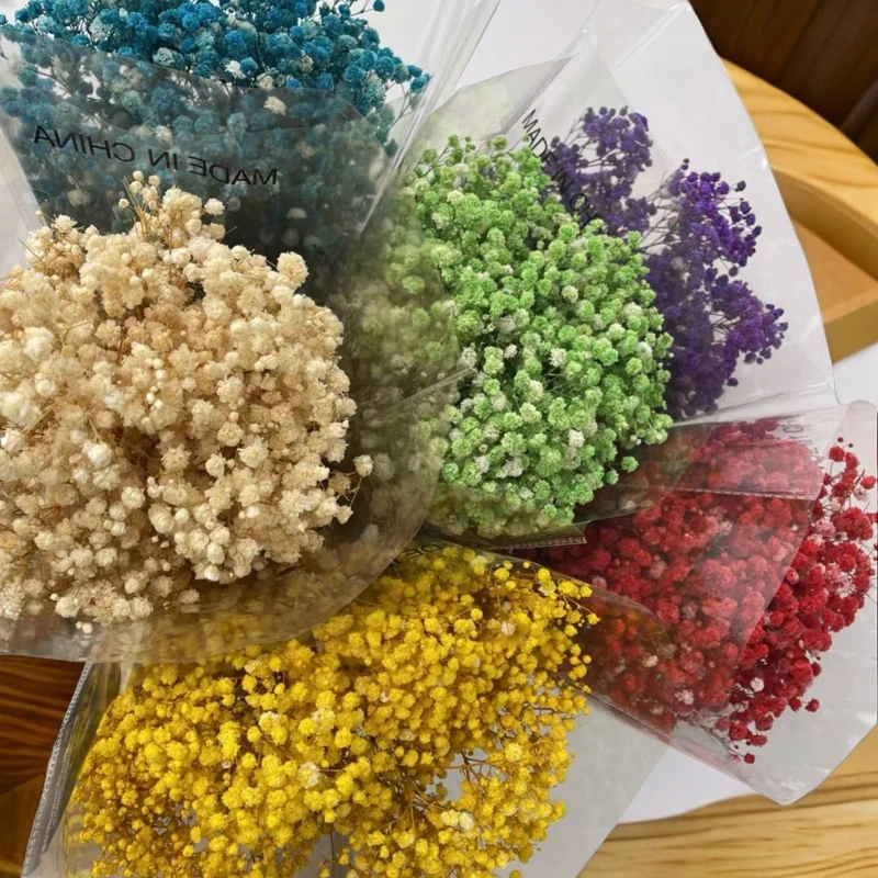 【花语轩精选】满天星100g  白 蓝 紫 绿 红 黄色6色可选
