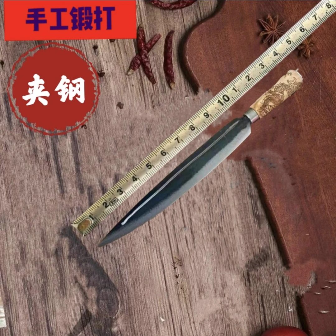 正宗杀猪放血刀屠宰专用刀大号锋利宰猪牛羊开边老式肉联厂专用刀