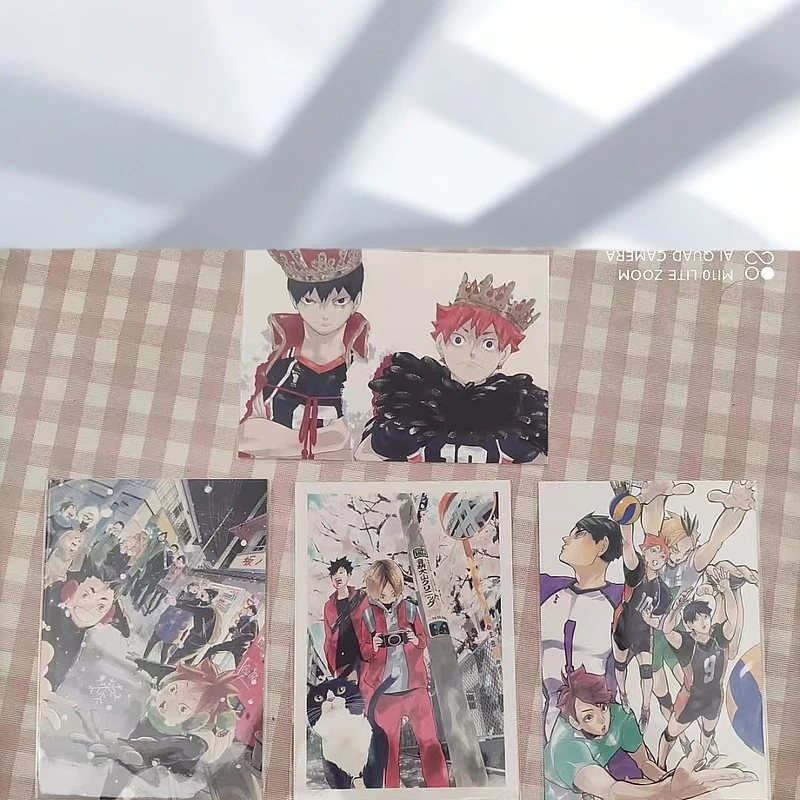 【柒玖拆卡】排球少年 JS原画明信片樱花树影日皇冠坂下 默认代拆