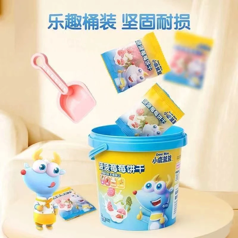 小鹿蓝蓝-菠菠莓莓饼干净含量108g