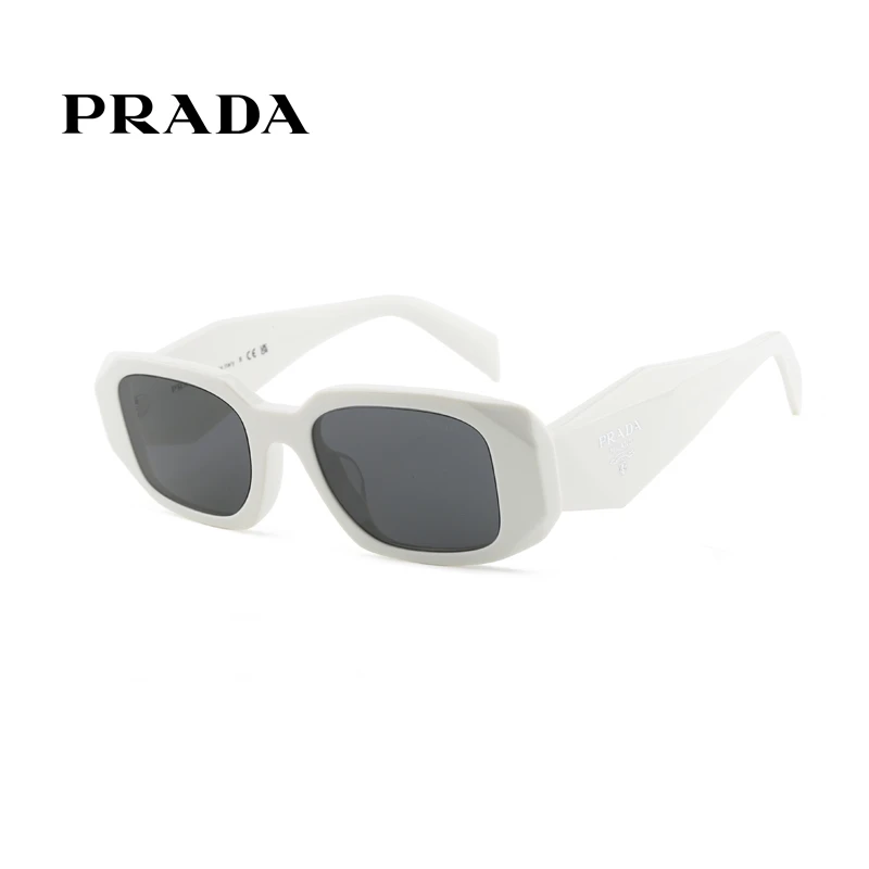 Prada/普拉达墨镜女明星同款时尚百搭窄框板材太阳眼镜男防紫外线