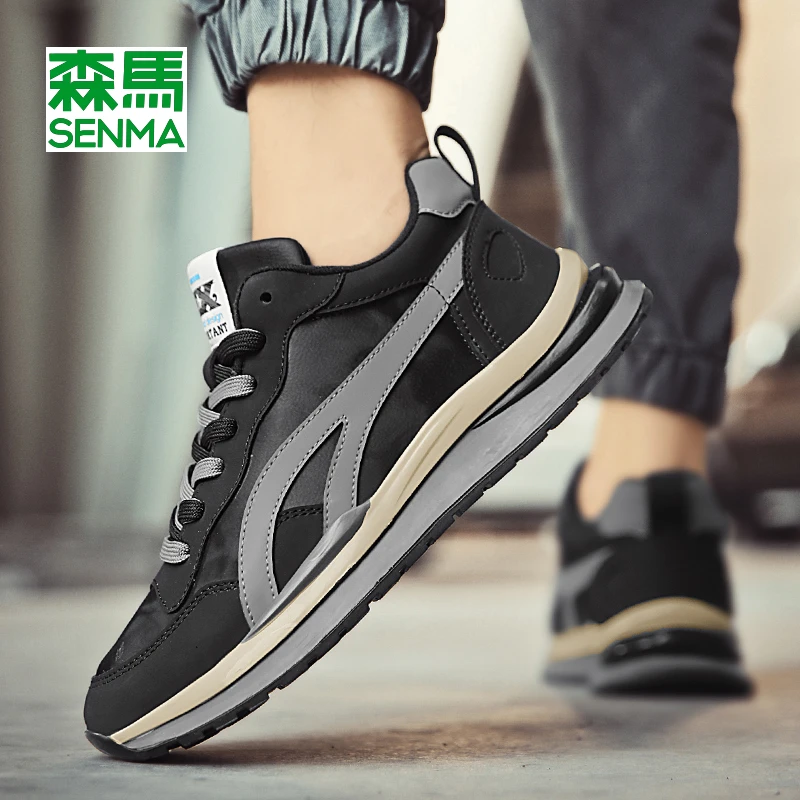 SENMA/森马老爹鞋男鞋2023秋冬季新款休闲运动鞋百搭时尚软底男鞋