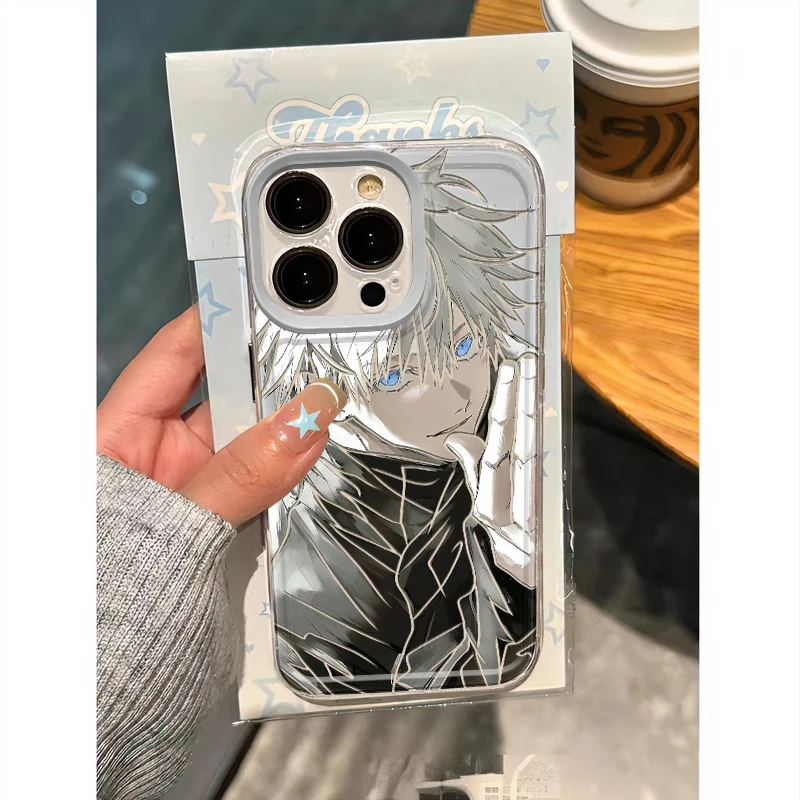 BANCA蓝眼睛五条悟适用iphone15/13苹果14手机壳华为vivo小米oppo