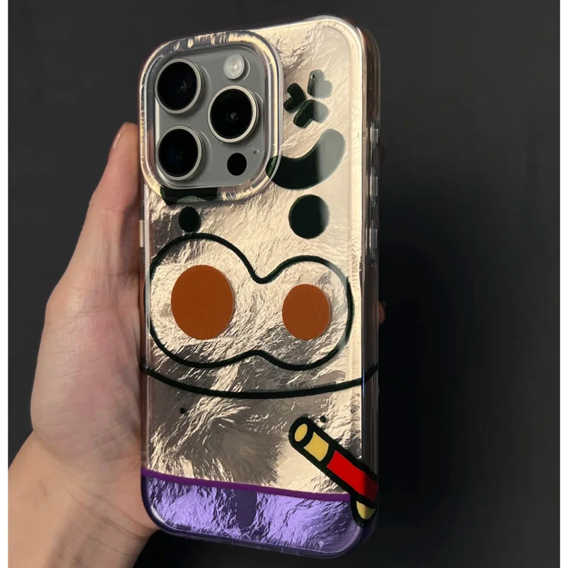 BANCA生气左门卫猪猪适用iPhone16/15/14手机壳华为vivo小米oppo