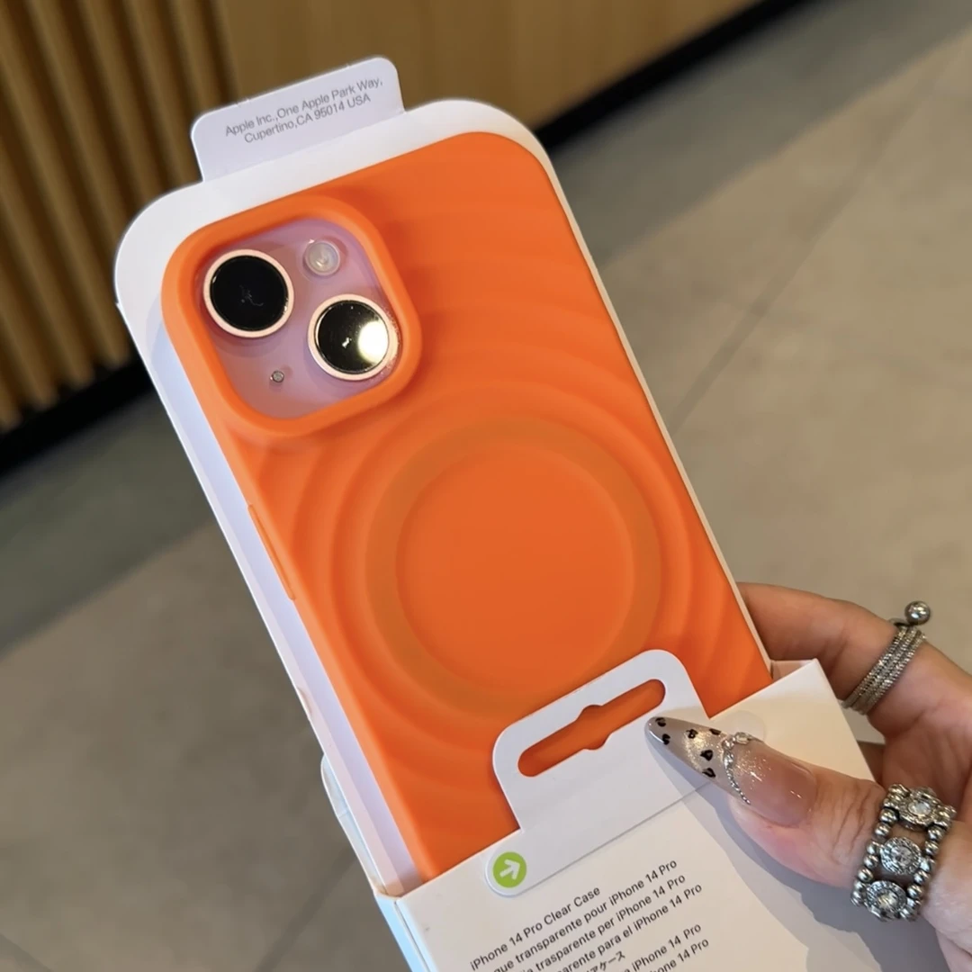 BANCA高级磁吸适用iPhone15/14pro/13波漾16苹果17手机壳12磨砂11