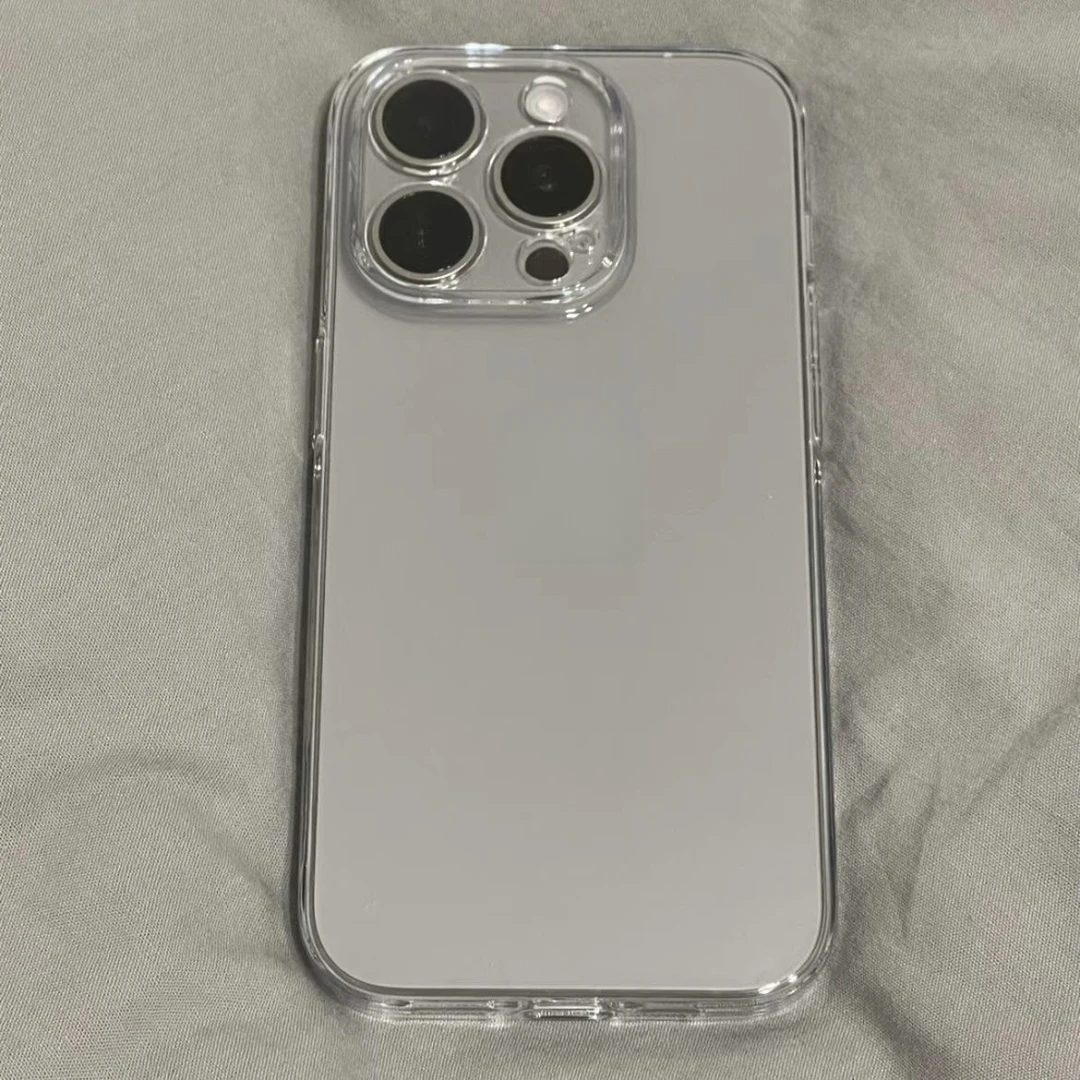 BANCA简约高级感透明软壳苹果15小米oppo华为iPhone14手机壳vivo