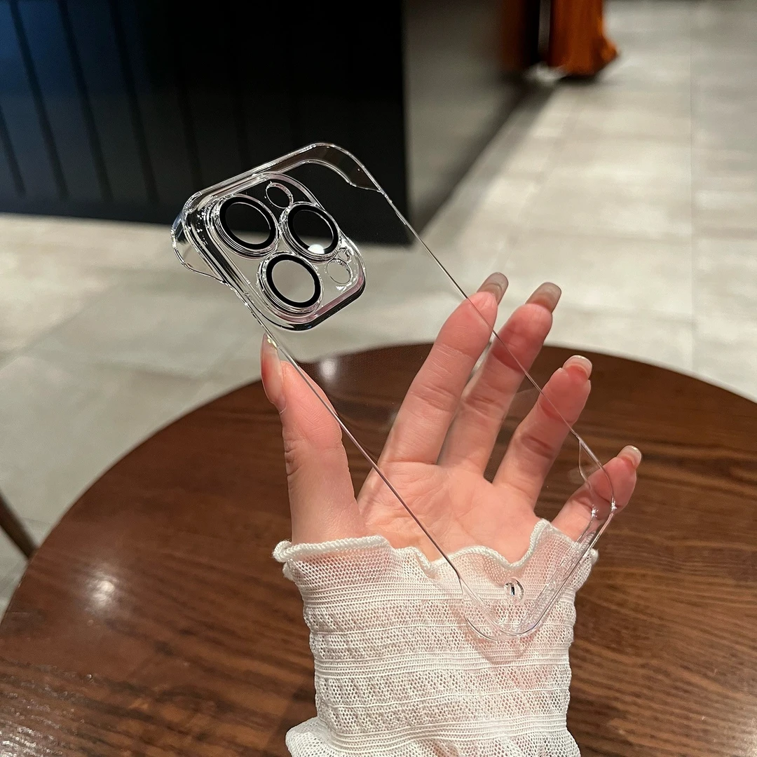 BANCA高级简约PC硬壳适用苹果15轻奢手机壳iphone13/14promax男11