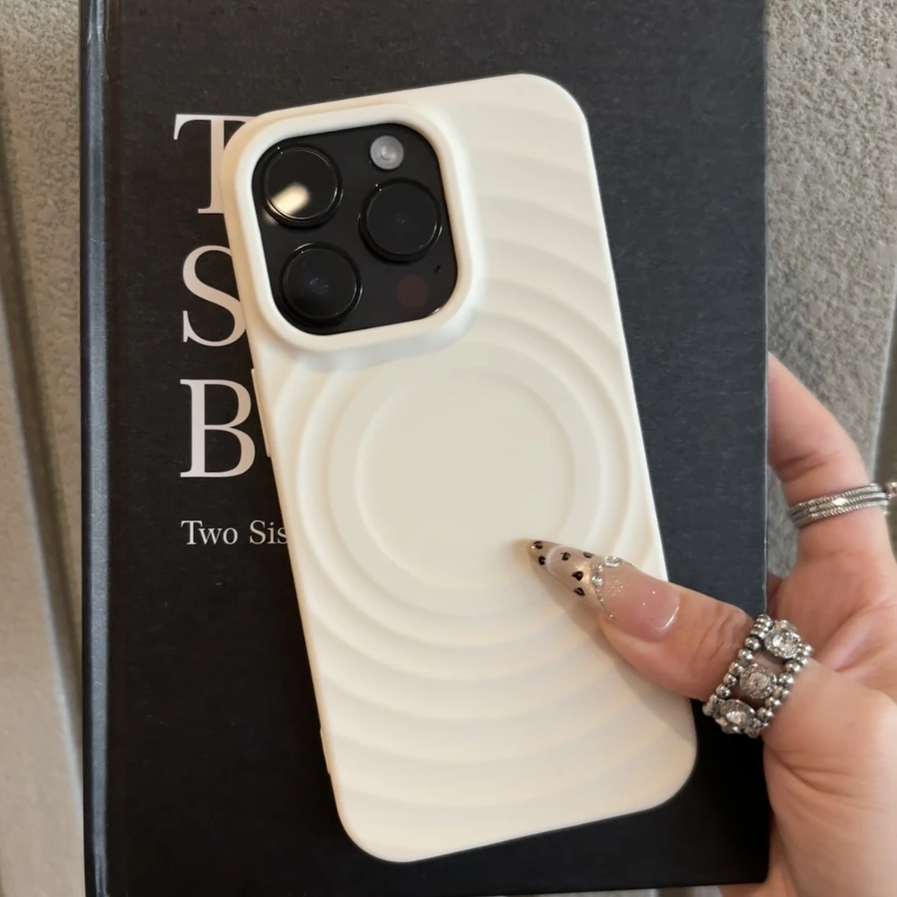 BANCA高级纯色磁吸壳iPhone15/14pro/13适用16苹果手机壳12男士11