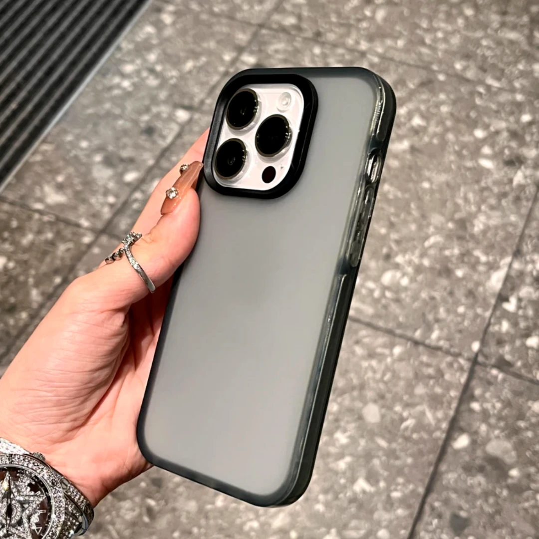 BANCA高级磨砂透明苹果15手机壳iPhone13新款14Promax超薄12硅胶