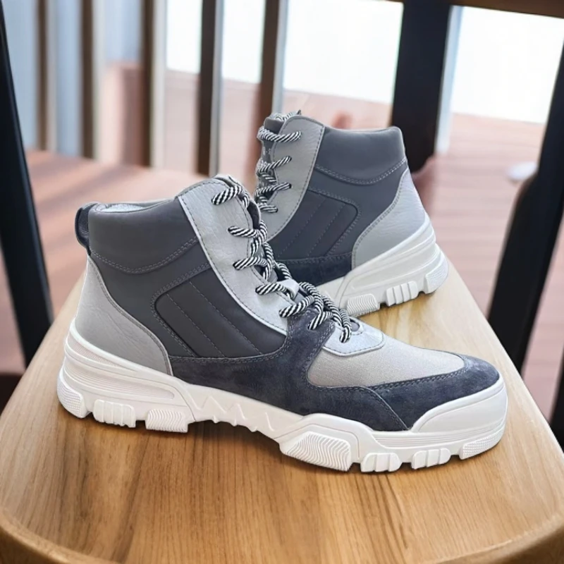 M6-434森男士休闲时尚薄绒短靴(109720146162)