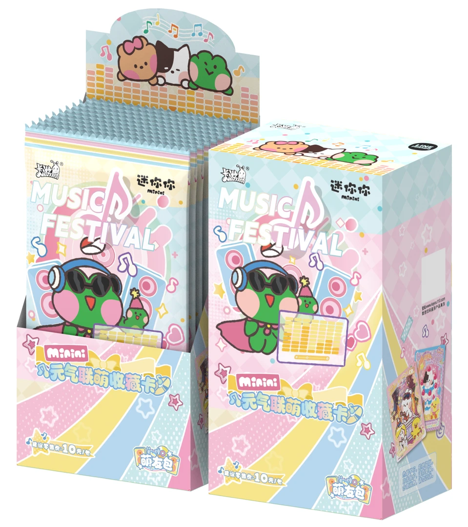 【平拆+玩法】Line Friends 元气联盟收藏卡  盲盒卡牌（言言）