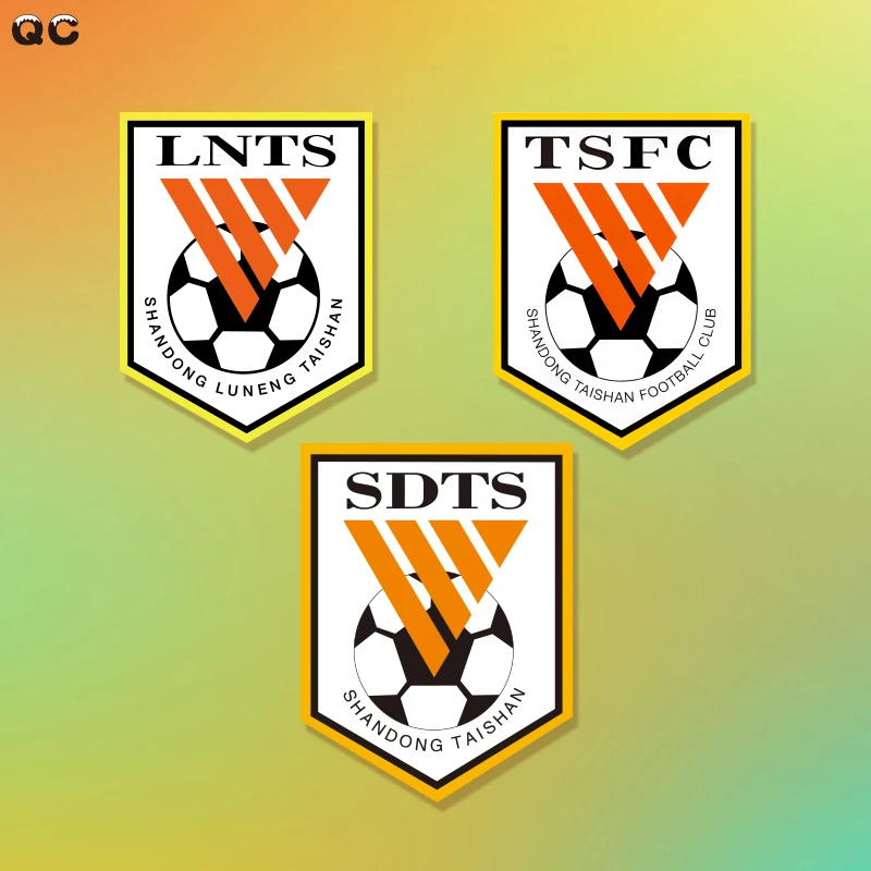 山东鲁能泰山队足球队徽球迷车贴队标个性创意汽车划痕遮挡装车贴