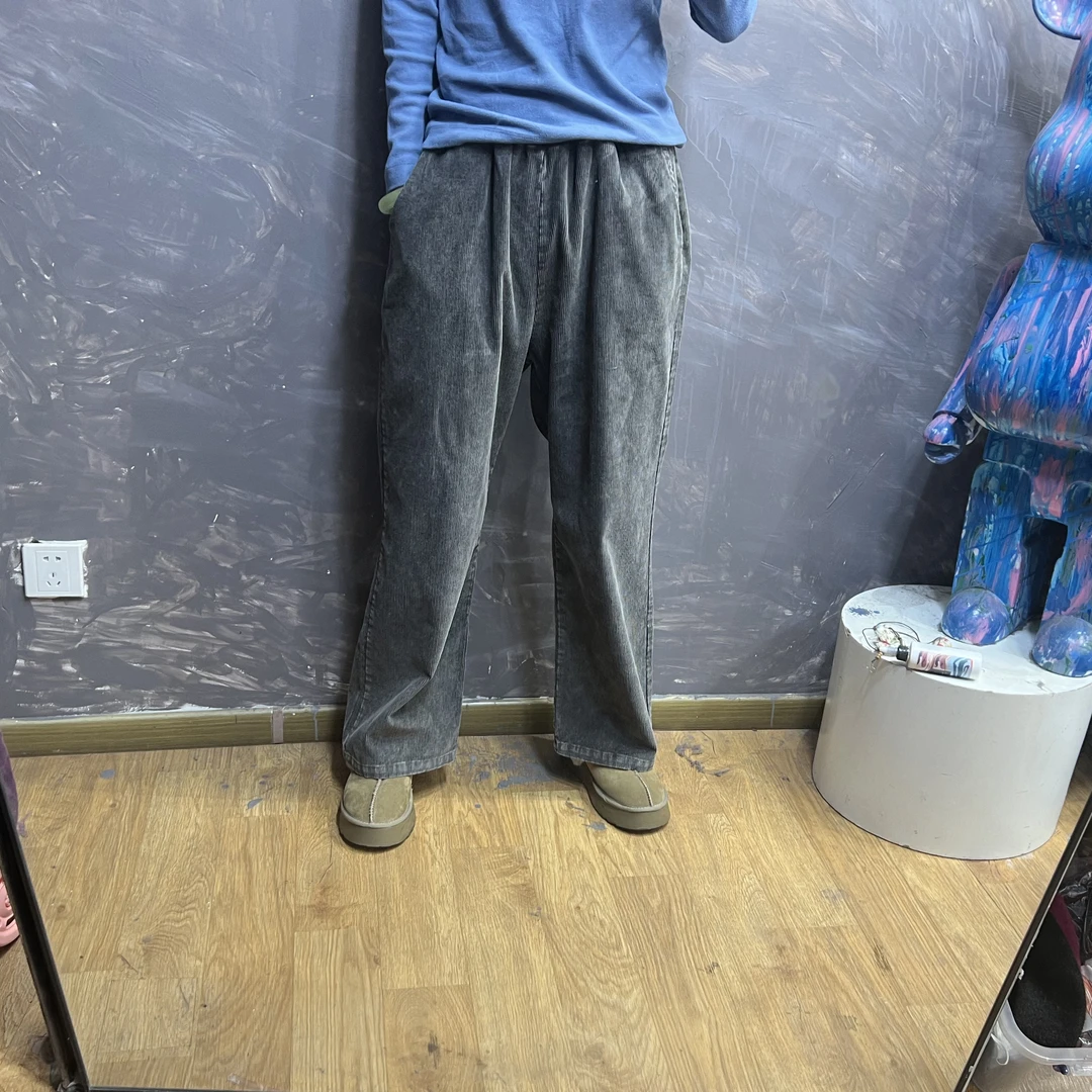 念北穿搭直通简约百搭半裤裤子K