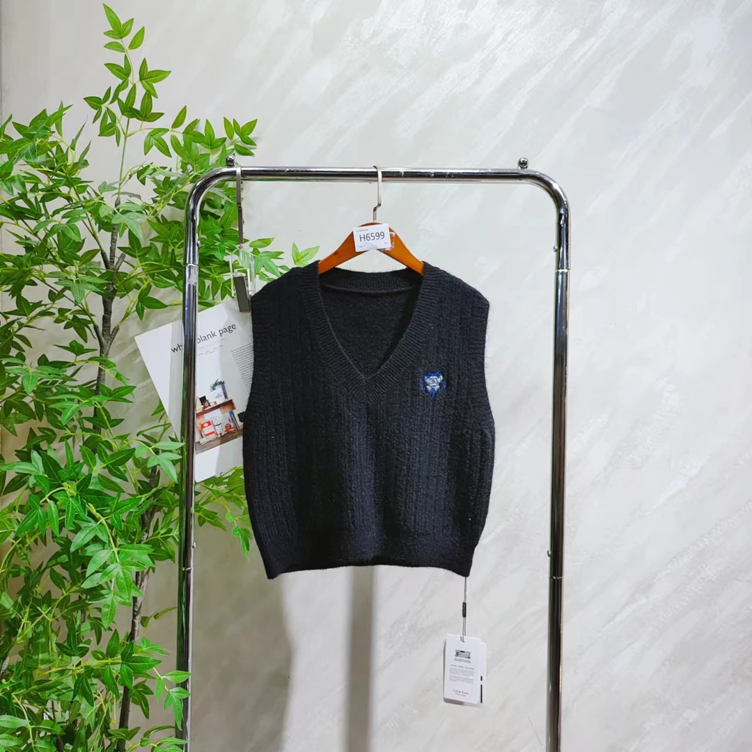 【H6599】 女士气质轻奢百搭针织马甲