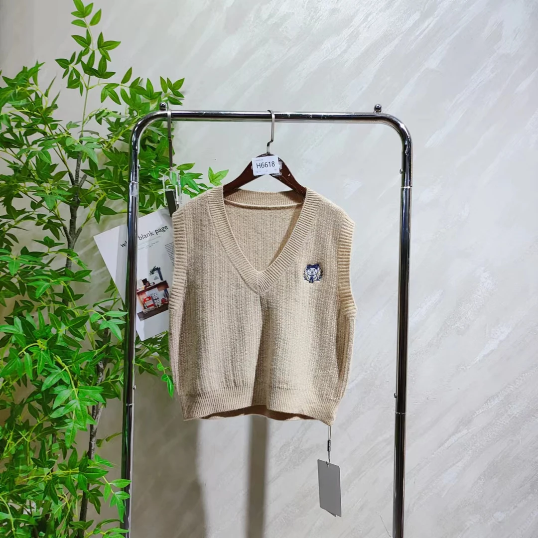 【H6618】 女士气质轻奢百搭针织马甲