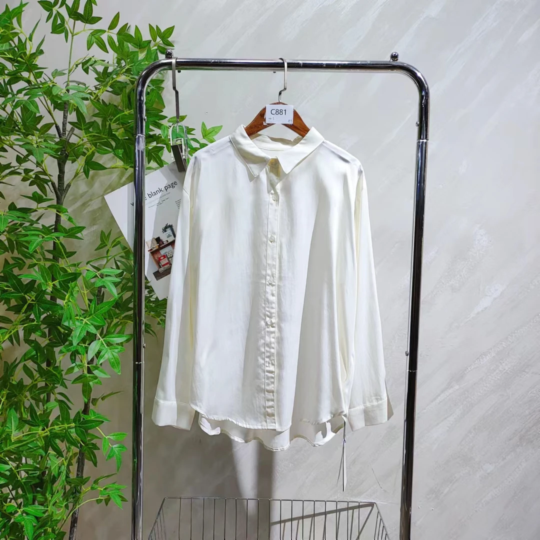 【H7115】 女士气质轻奢百搭衬衣