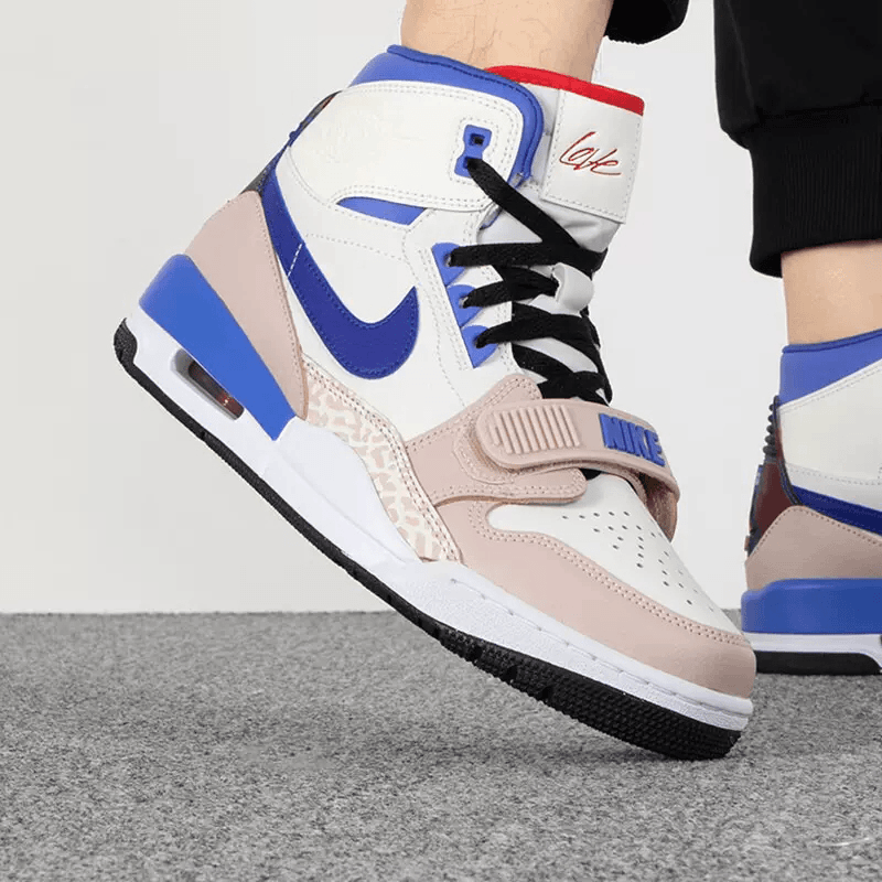 耐克男鞋AIR JORDAN LEGACY 312魔术贴缓震运动篮球鞋FD4332-141