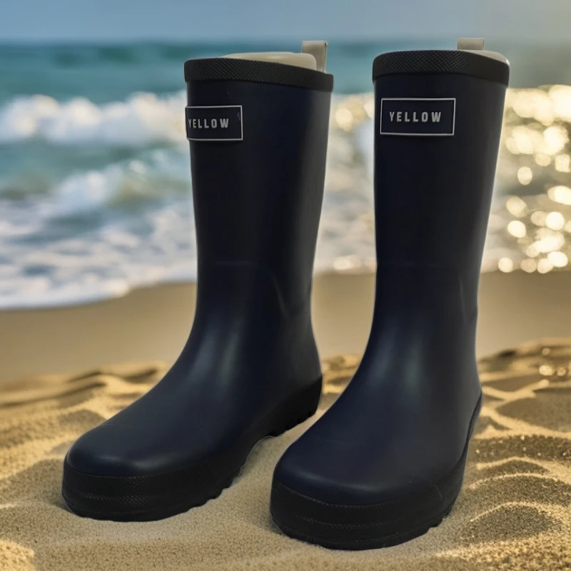 户外轻便舒适中筒防滑百搭防水雨鞋防滑水鞋外穿耐磨