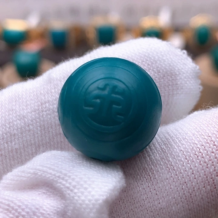 绿松石车挂未镶嵌