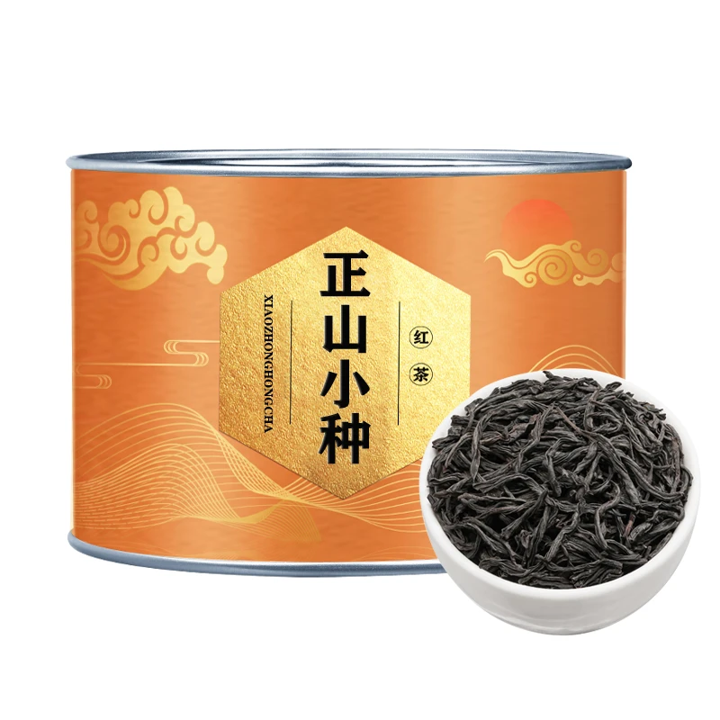 正山小种红茶2024年新茶明前头采嫩芽红茶罐装茶叶福建
