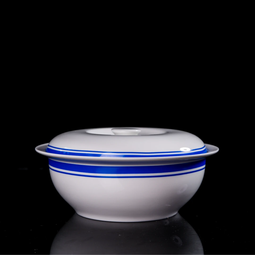 [子母线蓝边]大品锅家用中式复古风