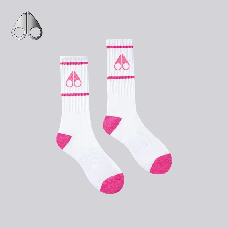 MOOSE KNUCKLES LOGO ICON SOCKS 男士中长筒袜子M13MA506