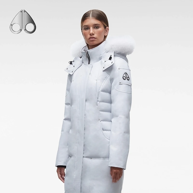 【特享8折】MOOSE KNUCKLES 女中长派克大衣羽绒服M32LP223