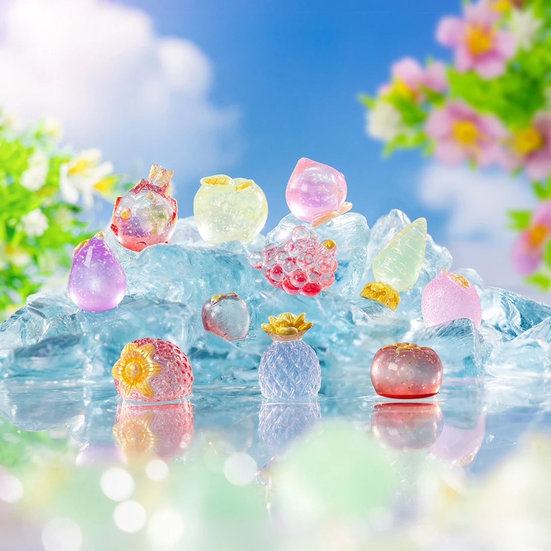 【直播拆】【夜光/细闪/高透】可爱仿真大号水果摆件DIY【单包对对碰】