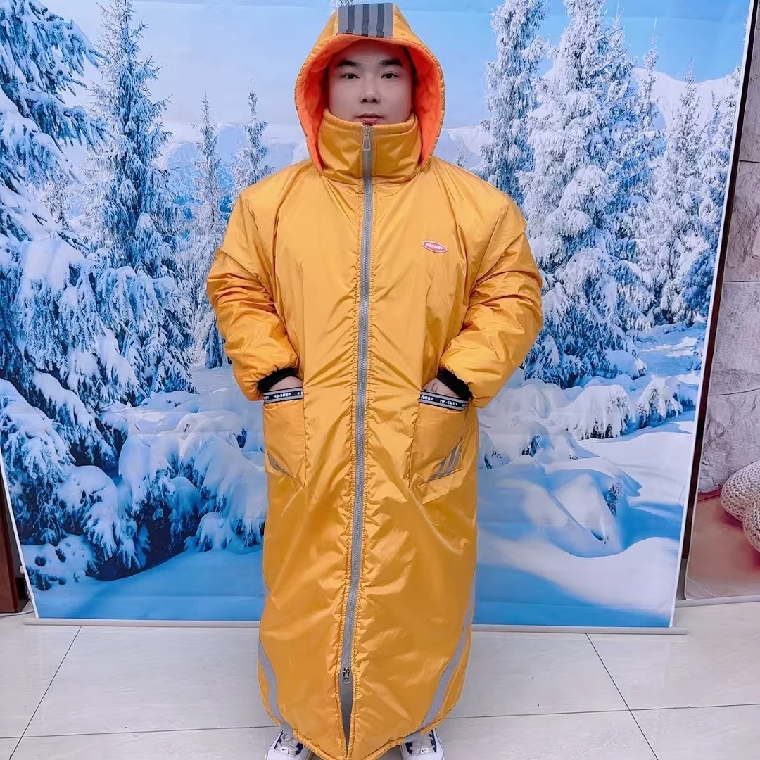 电动车挡风被冬季加绒加厚保暖骑行摩托车防寒服电瓶车防风衣冬款