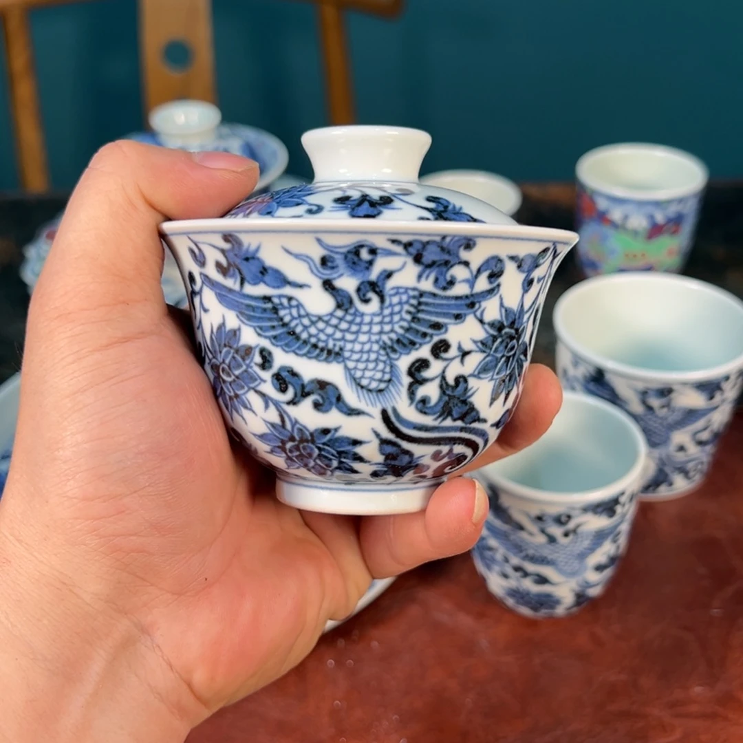 【闪购商品】杯变*变景德镇手绘陶瓷
