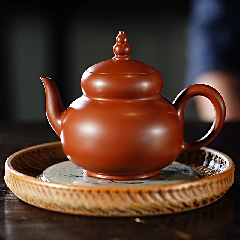 【游壶记】潮州手拉壶章创辉福禄壶全手制茶道陶瓷纯手工小容量泥壶