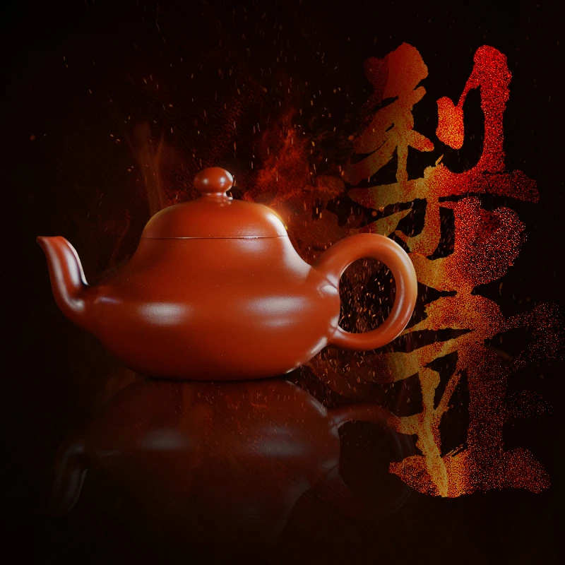 【游壶记】潮州手拉壶黄浩杰梨壶全手制茶道陶瓷纯手小容量梨形泥壶