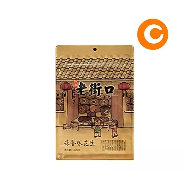 老街口蒜香花生420g/袋