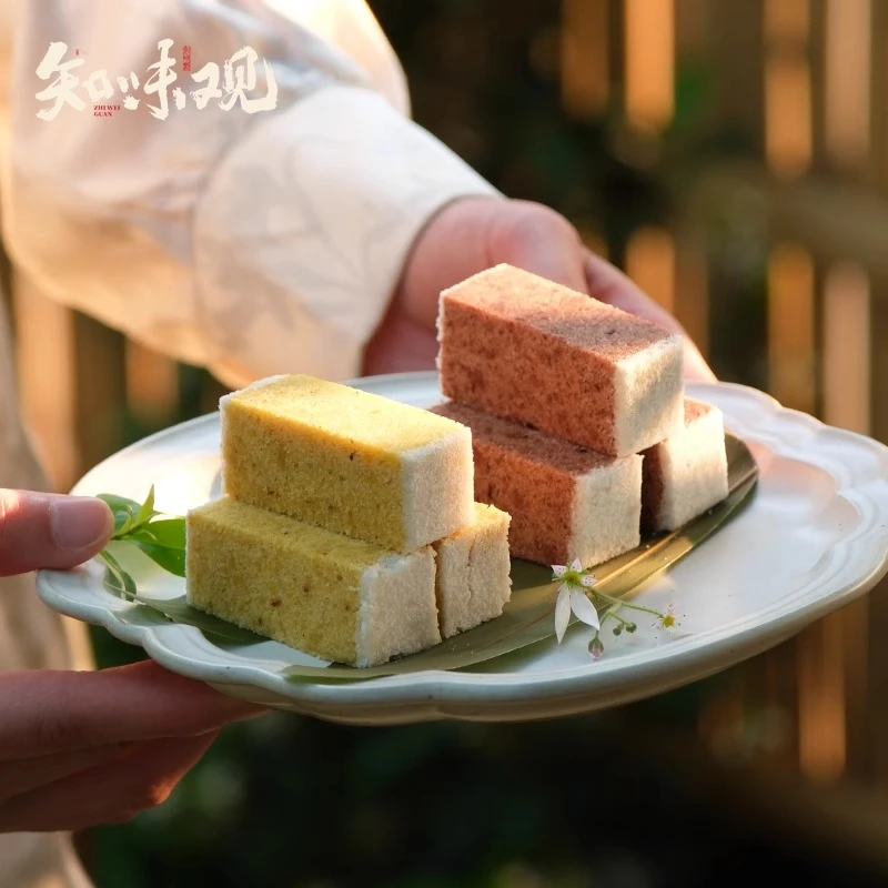 抖音团购八珍糕知味观芡实糕晚上充饥零食糕点小吃即食早餐土特产
