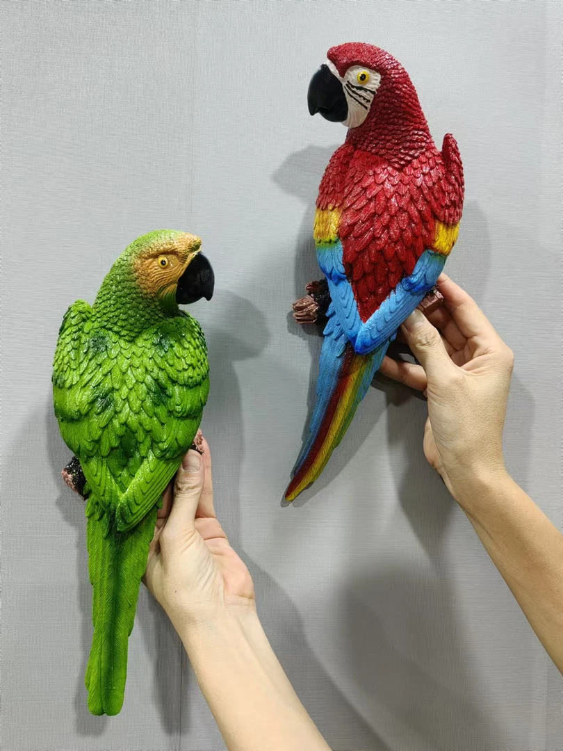 鹦鹉摆件创意家居物件客厅布置家居用品客厅家具用品客厅装饰用品