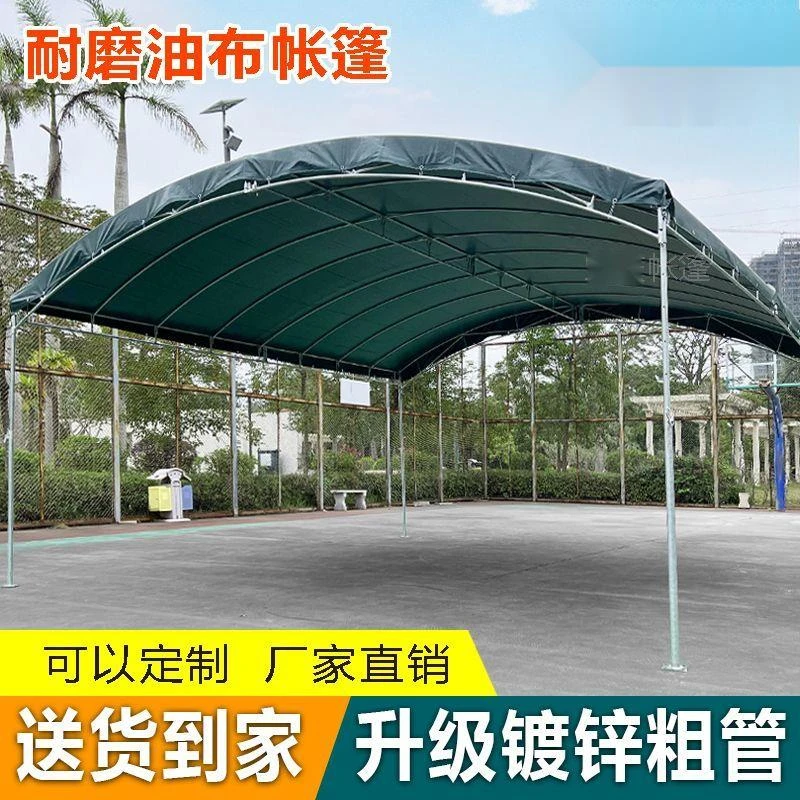 酒席帐篷摆摊耐磨油帆布流动家用户外防晒防暴雨庭院遮阳停车大棚
